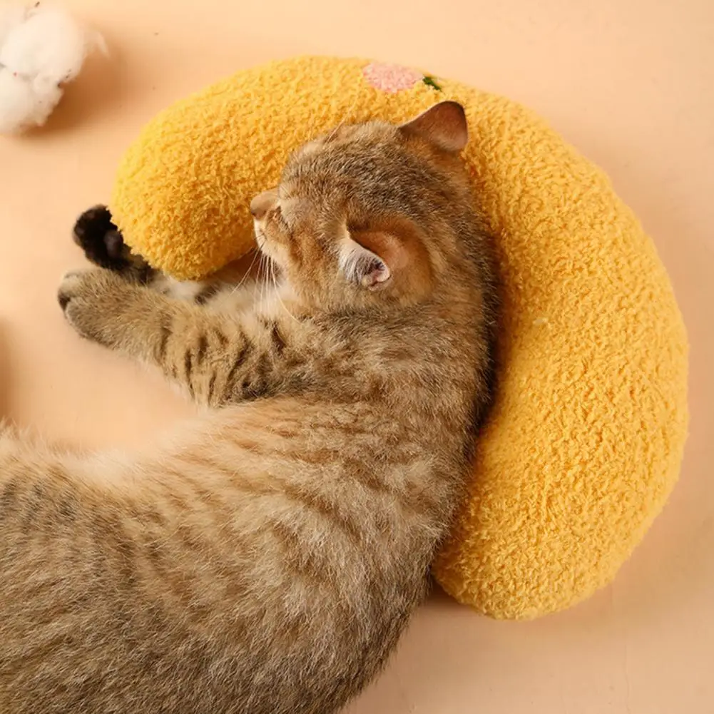 

Comfortable Ergonomic Design Fashion Pet Cat Puppy U-shaped Sleeping Pillow Pet Accessories