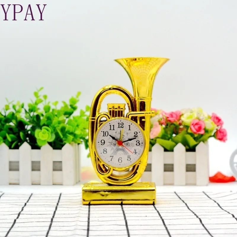 Ретро Европейский набор инструментов труба будильник компания подарки часы