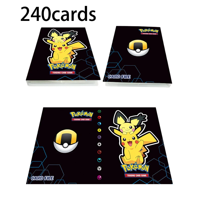 Альбом для карт Пикачу Покемон 240 шт. | Игрушки и хобби
