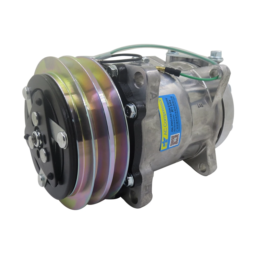 Компрессор кондиционера для грузовика универсальный автобус 508 709 7H15 2PK
