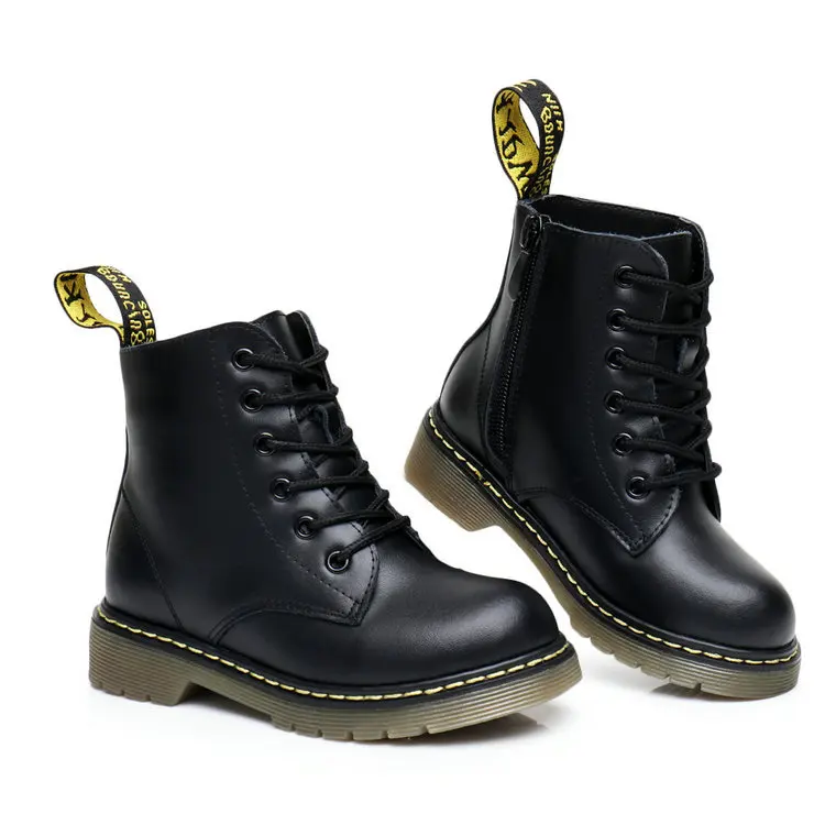 Новые ботинки Martin сезон осень-зима кожаные для мужчин и женщин детская обувь