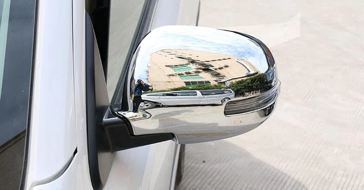 Боковое зеркало заднего вида ABS декоративная ручка 2 шт./компл. для Mitsubishi Outlander 2016