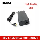 Зарядное устройство для ноутбука 135 Вт, 20 в, а, адаптер для Lenovo YOGA720-15 G5005 Y520 Y7000 Y700-14 T540p T440p, Y50-70 W550 ADL135NDC3A, зарядное устройство
