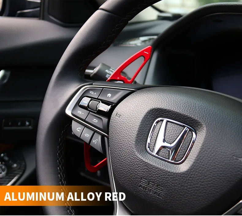 Управление алюминиевым сплавом колеса переключения диск рулевого колеса шестерни для 10th Honda Accord декоративные украшения интерьера