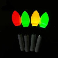 2pcslot light stick yellowredorange lightstick work with cr322 led luminous float tool night fishing bobber accessory j012