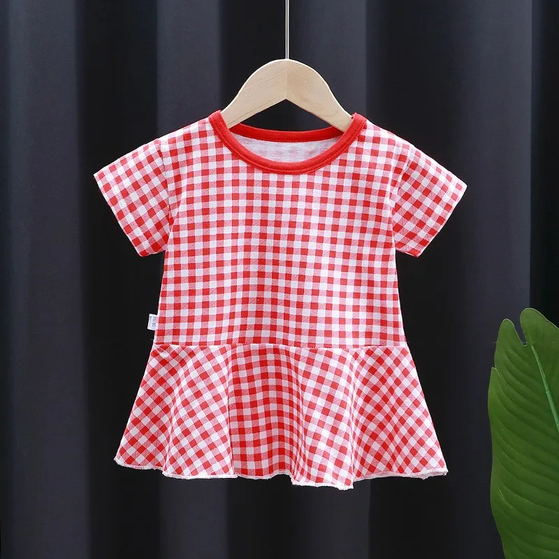 Повседневная юбка для девочек Корейская версия летняя одежда платье принцессы