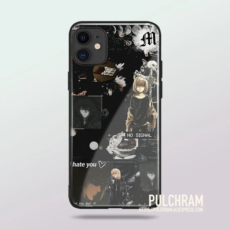Mihael Kehll Mello аниме-стекло мягкий силиконовый чехол для телефона iPhone SE 6s 7 8 Plus X XR XS 11 12