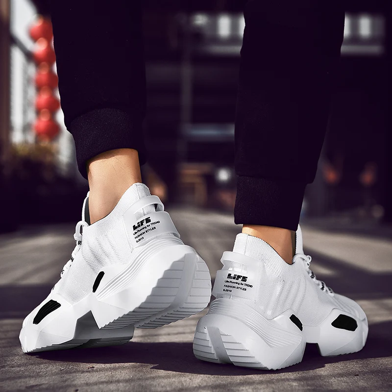 Новинка мужская обувь дышащая сетка спортивная для мужчин повседневные