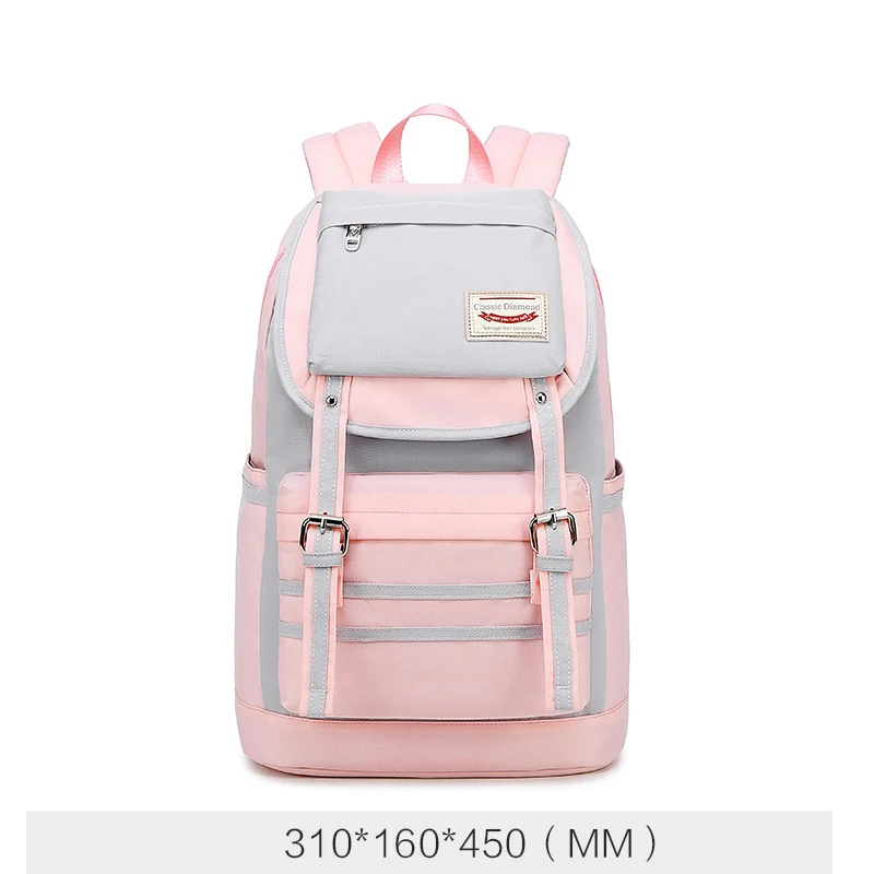 Женский многофункциональный рюкзак с пончиком карамельных цветов дорожный