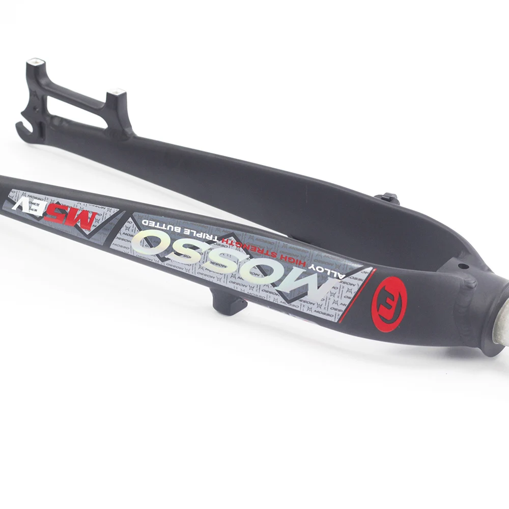MOSSO сплав 6061 26 &quotMTB жесткая вилка 28 6 мм 1 1/8&quot дисковый тормоз V прямой 100 MD5ev вилки