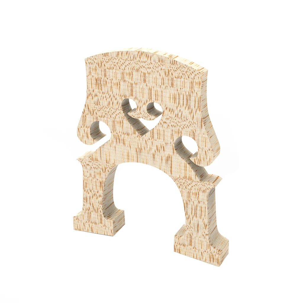 TOP AA Grade Maple Double Bass Upright Bridge Snowflake Pattern German Style For 4/4 3/4 1/2 1/4 1/8 | Спорт и развлечения
