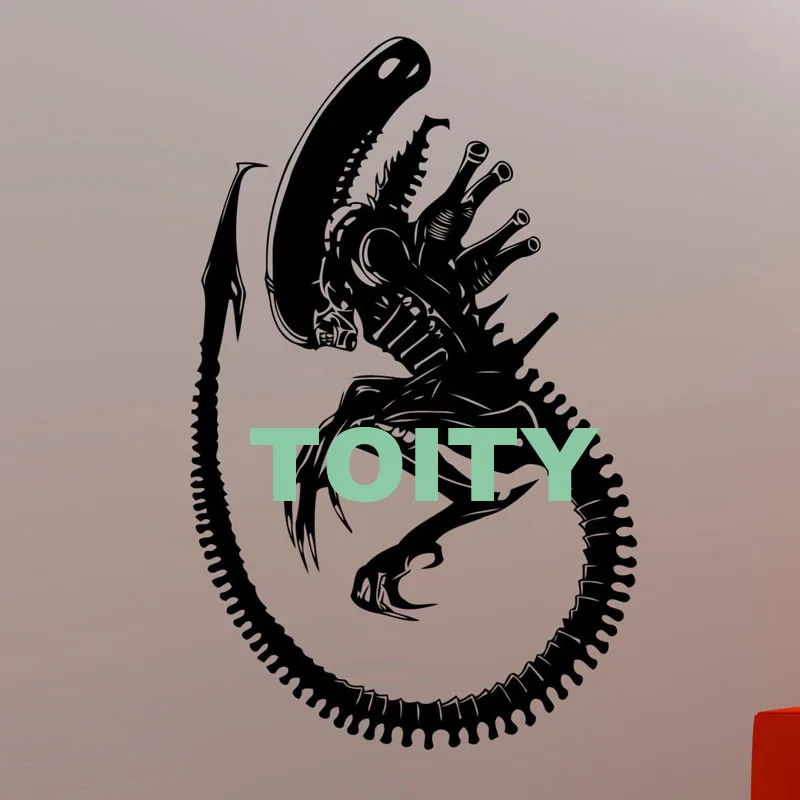 29 дизайнов, Инопланетянин, наклейка на стену, 1979, фильм, Xenomorph, плакат, виниловая наклейка, для дома, детской комнаты, декор интерьера, в общежитии, студия, художественная Фреска