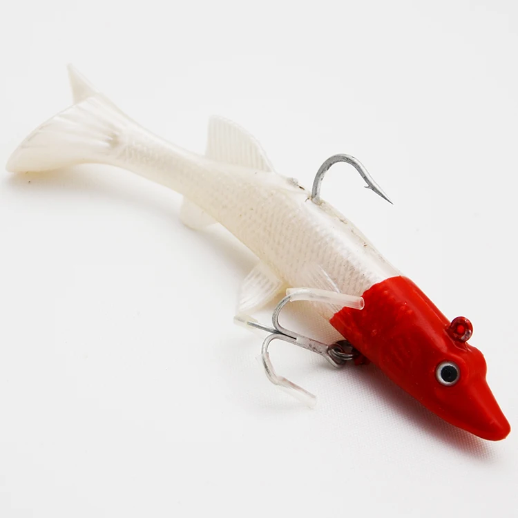 FJORD мягкая Рыболовная Приманка 5 шт./лот свинцовая головка крючок 27 г 120 мм