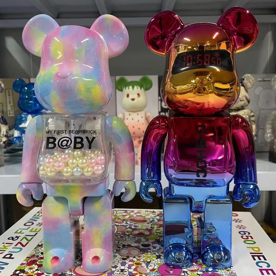 Модная искусственная игрушка 400% 28 см BEARBRICK Шанхай Макао ограниченная модель