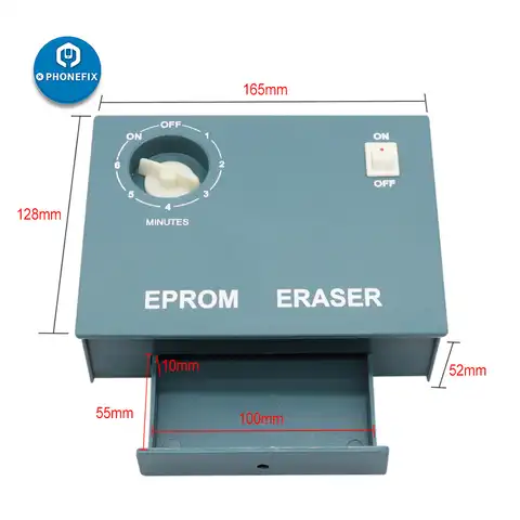 Ультрафиолетовый EPROM ластик EPROM стирание данных инструмент стереть 6 чипов UV EPROM ластики Стереть Ультрафиолетовый светильник со стирающимис...