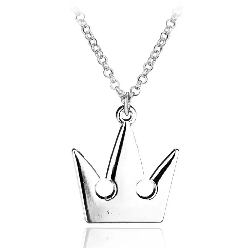 1 шт. мультфильм Kingdom Hearts посеребренный Королевский ожерелье с подвеской