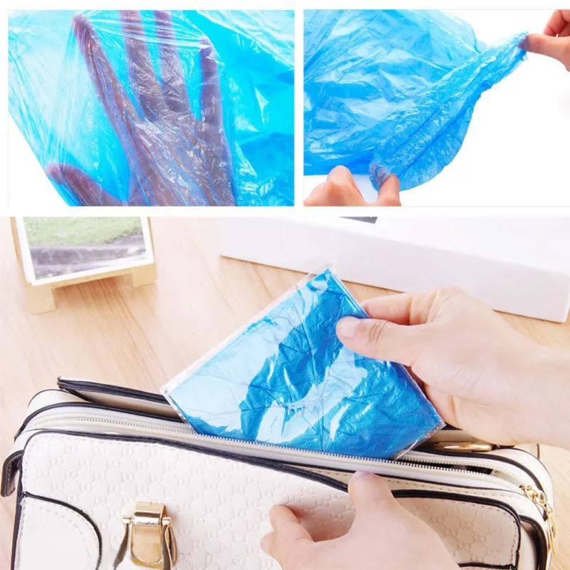 10 пар водонепроницаемых непромокаемых чехлов для обуви Нескользящие дождевые