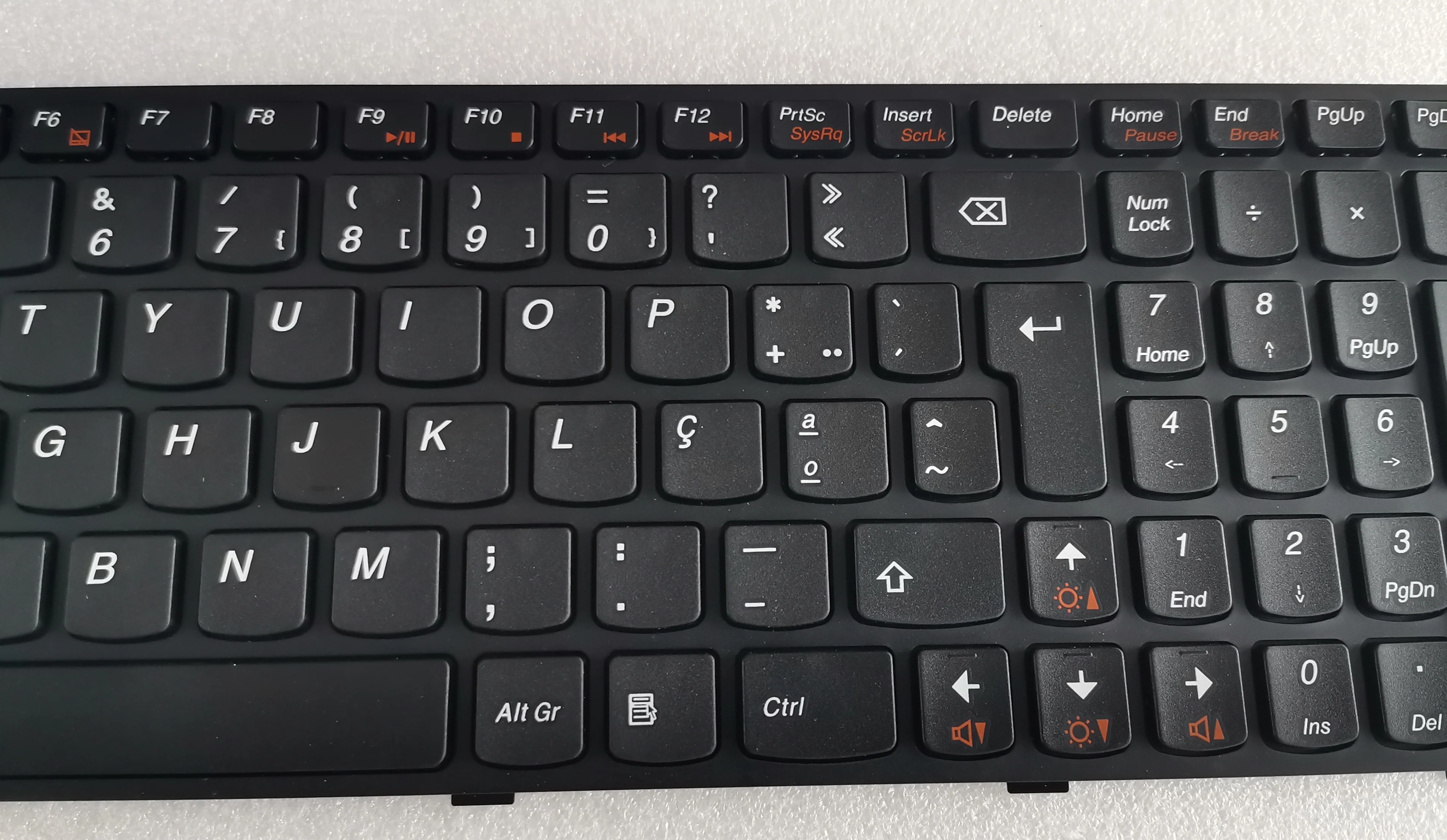 Новая черная клавиатура для ноутбука Lenovo G570 G575 Z560 G570AH G770 G560 с португальским
