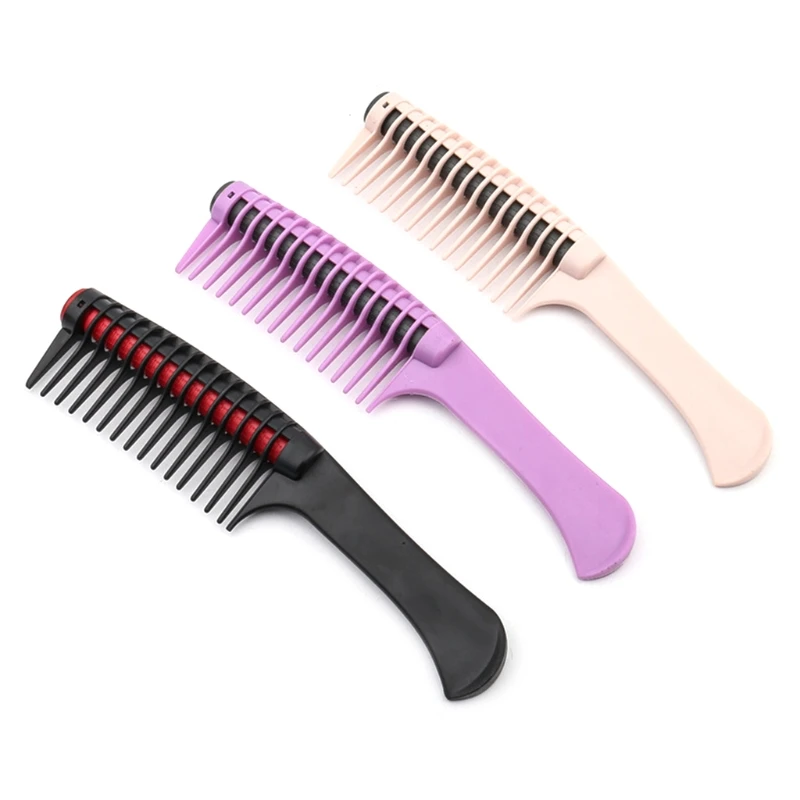 Щетка для укладки и окрашивания волос расчески с широкими зубьями|Расчески| |