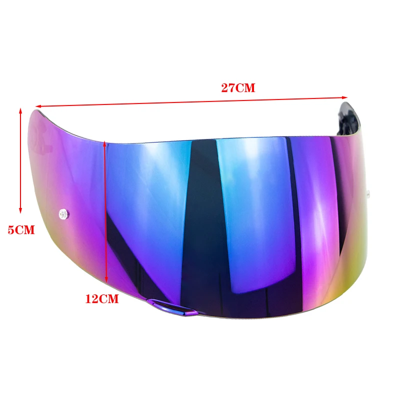 

Helmets Motorcycle Full Face Helmet Lens Visor Helmets Glasses with Pin Lock For AGV K3SV K5