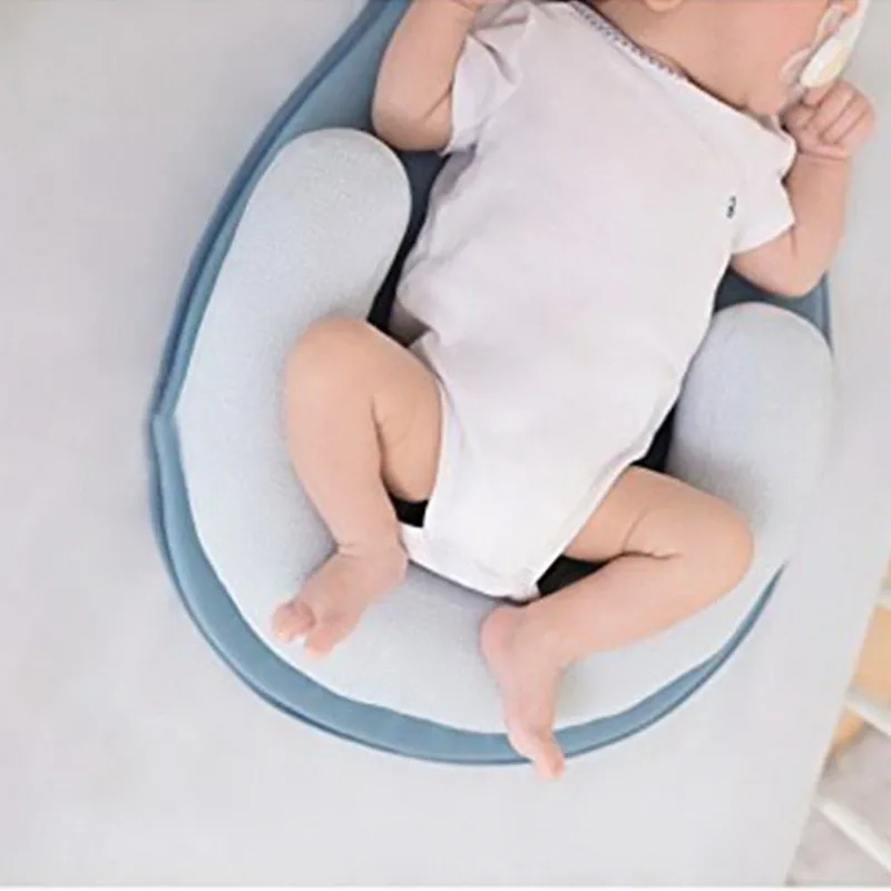 Loozykit, детская подушка, для новорожденных, против опрокидывания, матрас, подушка для младенца, для сна, позиционирование, подушка, дышащий хлопок, коврик, кровать
