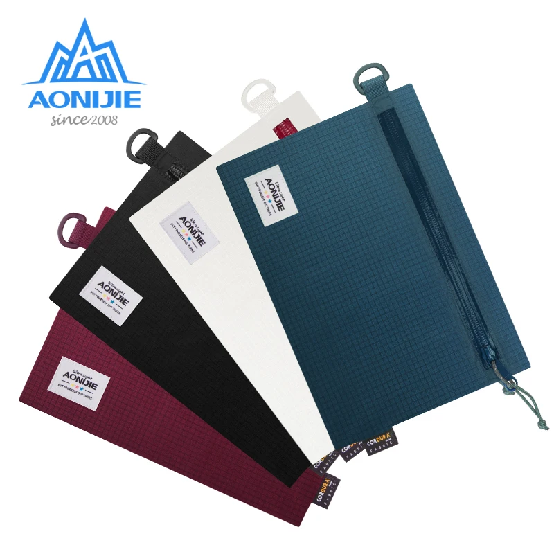 

Aonijie Camping Storage Waterproof Storage Bag Water-repellent Wash Cosmetic Stationery Light Thin Multi-purpose Purse