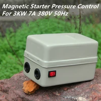 air compressor manual direct start type control motor magnetic starter 380v 5060hz 3kv for motor staring protecting stopping