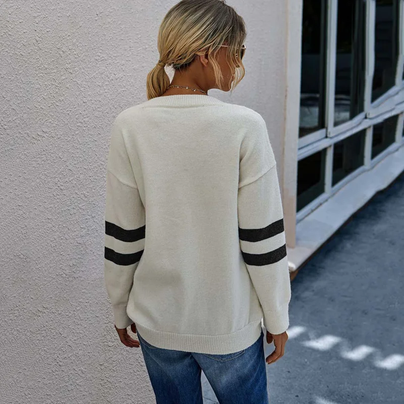 

2020 Autumn Winter Women Sweater Pullover Women female Sweaters Jumper Ladies Knit Long Sleeve Knitted Sweater For Women