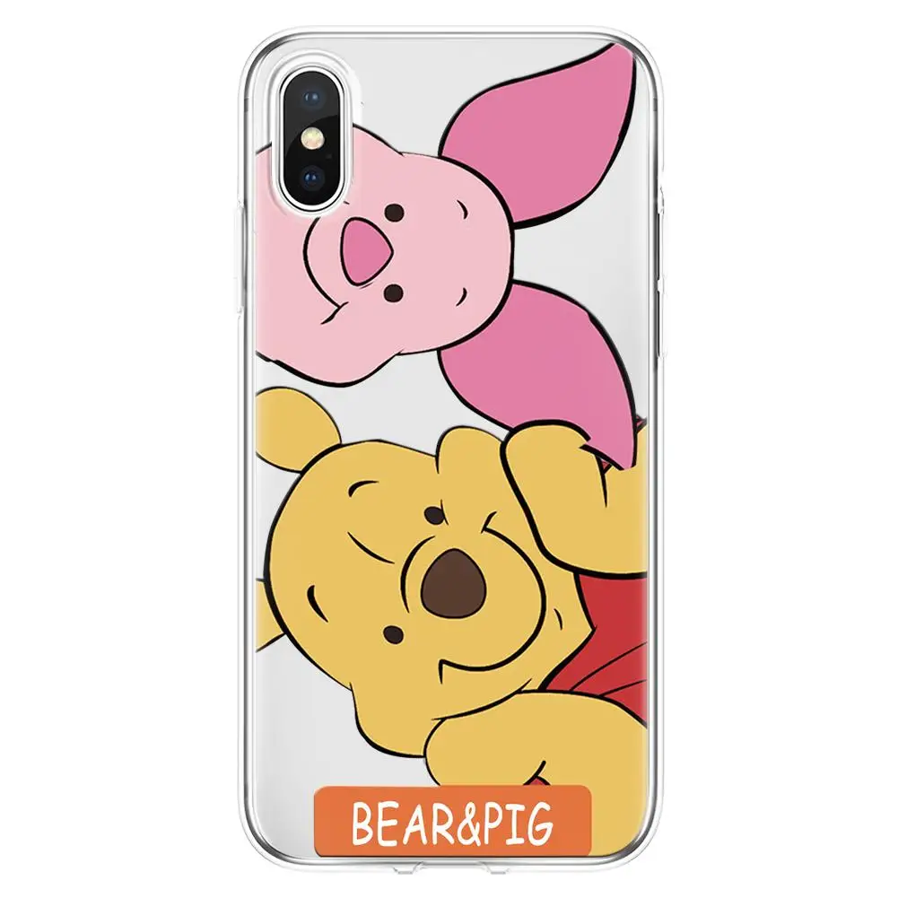 SHU-wnx Чехол для iPhone 7 8 Plus, милый мультяшный комикс для iPhone 11 Pro MAX 5 5S SE 6 6S XR XS Max, мягкий чехол из ТПУ для iPhone X, чехол - Цвет: SHU-wnx