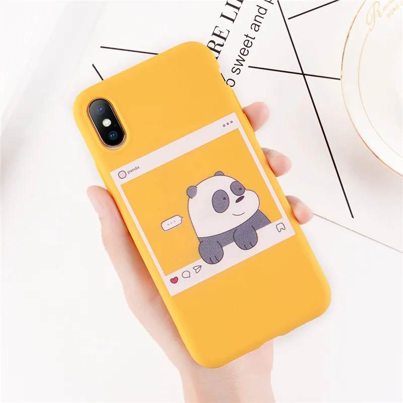 KJOEW мультфильм Жираф чехол для телефона для Apple iphone X XS Max XR 6S 6 7 8 Plus милый Lazzy Кот средний палец крышка Мягкий ТПУ чехол s - Цвет: T12