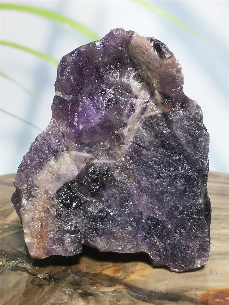 

Natural Dream Amethyst Raw Crystal Purple Quartz Feng Shui Healing Freeform Specimen Gem Stone Decoration For Home Souvenir Gift