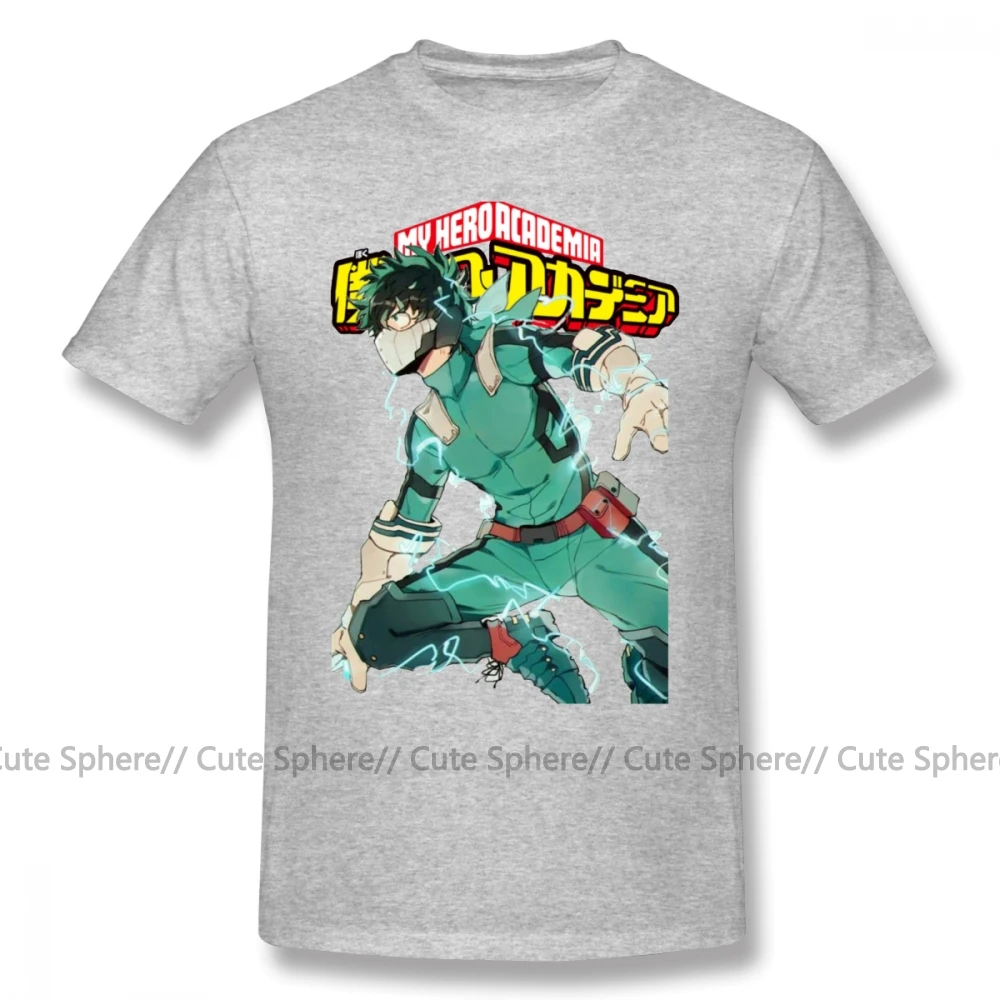 Deku футболка Deku с полным воротником, футболка My Hero Academy, потрясающая Базовая футболка, футболка из 100 хлопка с принтом XXX Man, футболка