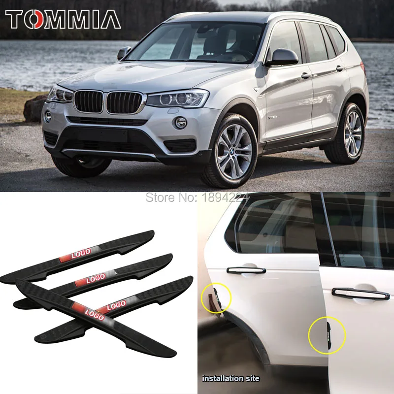 4 шт. автомобильный бампер заднего вида/край двери защита от столкновения полосы