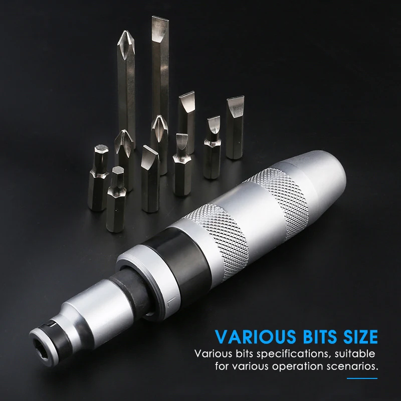 

13 Pcs Impact Screwdriver Set Heavy Duty Shock Screw Driver Chisel Bit Industrial Grade Multifunctional Screw Extractor