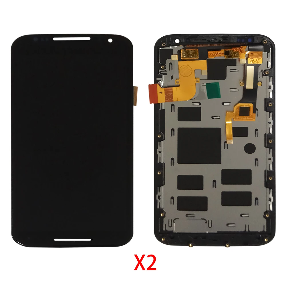 5 2 &quotОригинальный ЖК-дисплей X2 для Motorola Moto Xt1092 Xt1095 Xt1097 с рамкой сенсорный экран X