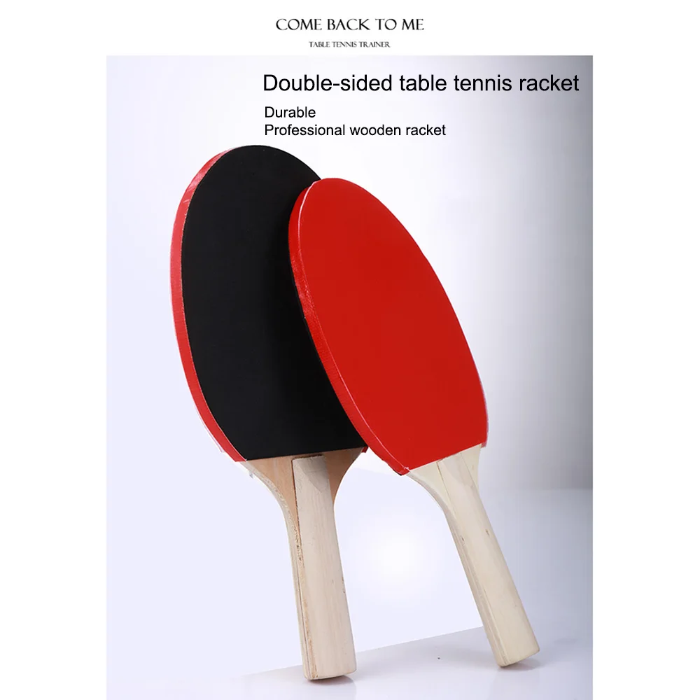 

Table Tennis Trainer Portable Elastic Table Tennis Set Soft Shaft Training Machine Elasticity Nontoxic Table Tennis Training Set