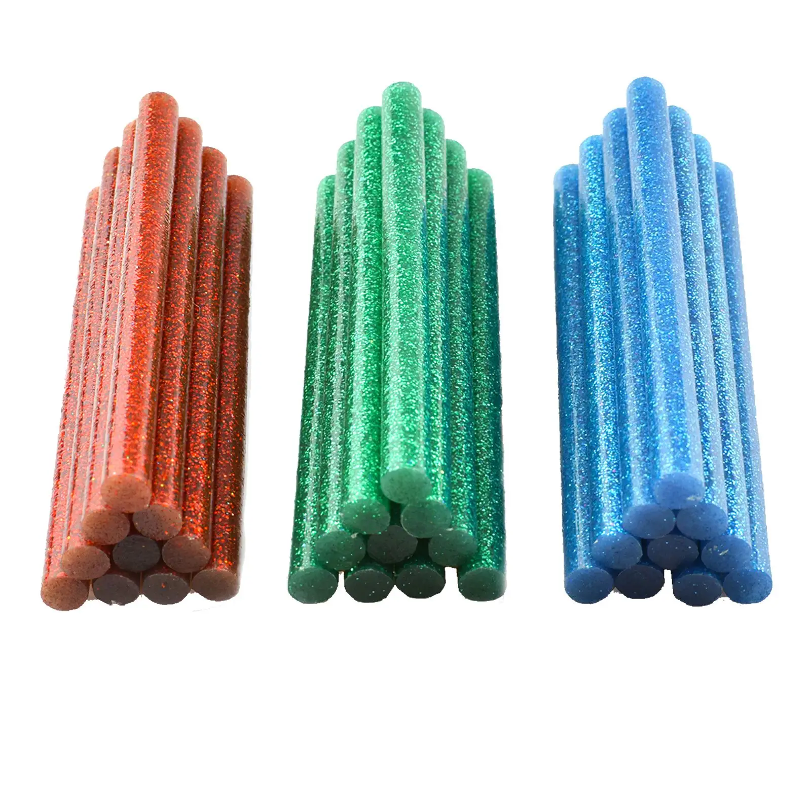 

120 Pcs Colourful 7mm*100mm Hot Melt Glue Sticks For Glue Gun Craft Phone Case Album Repair Accessories Adhesive 7mm Stick