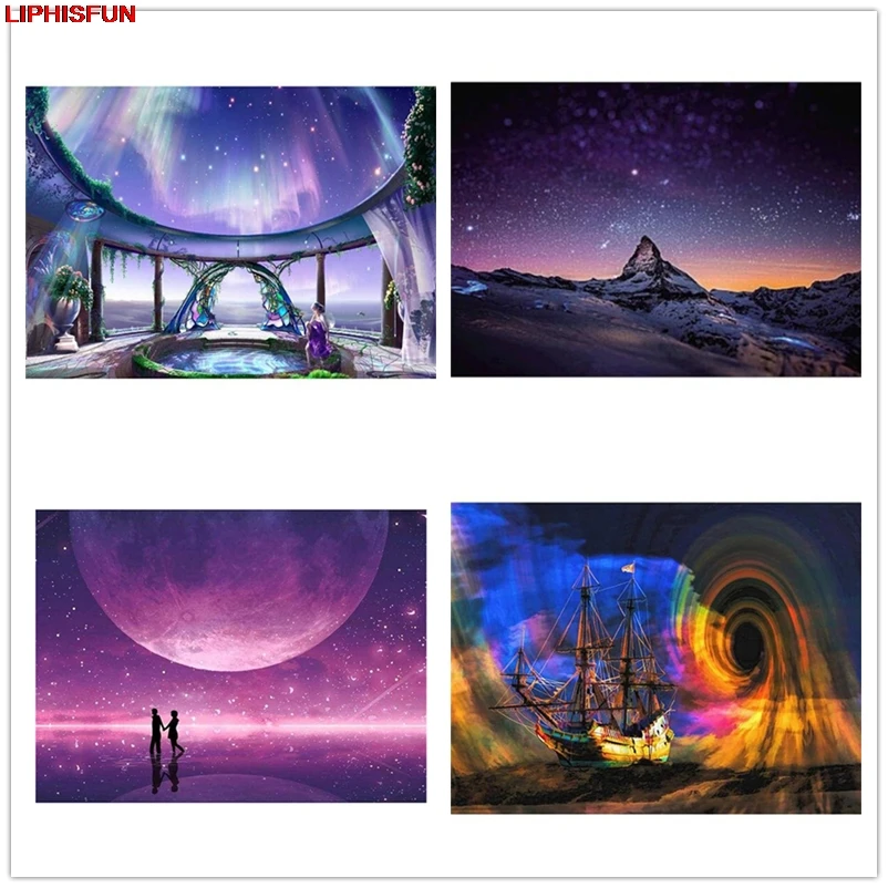 LIPHISFUN вышивка крестиком Алмазная картина полная дрель домашний декор