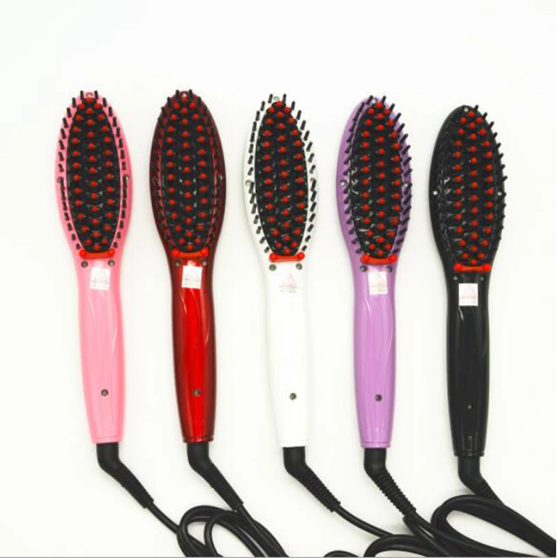 

Electric hair straightener brush Hair Care Styling hair straightener Comb Auto Massager Straightening Irons SimplyFast Hair iron