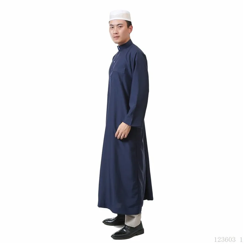 Abaya Muslim Men Islamic Cloth Summer Jubah Islamic Clothing Men Thobe Robes Kaftan Solid Arabic Dubai Full Sleeve Pakistan