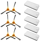 Подходит для Mamibot Exvac680s аксессуары для уборочной машины 5 фильтров + 6 боковых щеток для уборки дома