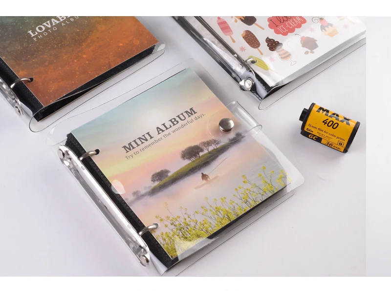 100 карманов 3 дюйма мини-пленка фото бумага альбом памятная книга для Fujifilm Instax Mini 8 9 Polaroid фильм имя держатель для карт