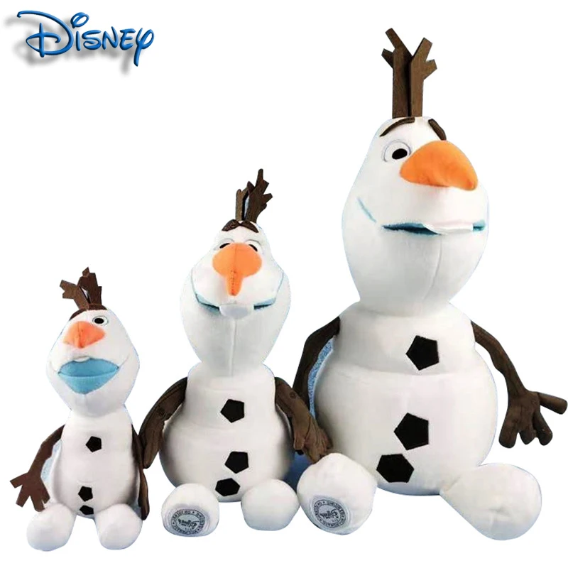 

Disney Frozen 30cm 50cm Olaf Plush Kawaii Snowman Toys Action Figure Model Soft Stuffed Anime's Doll Toys For Children's Gift