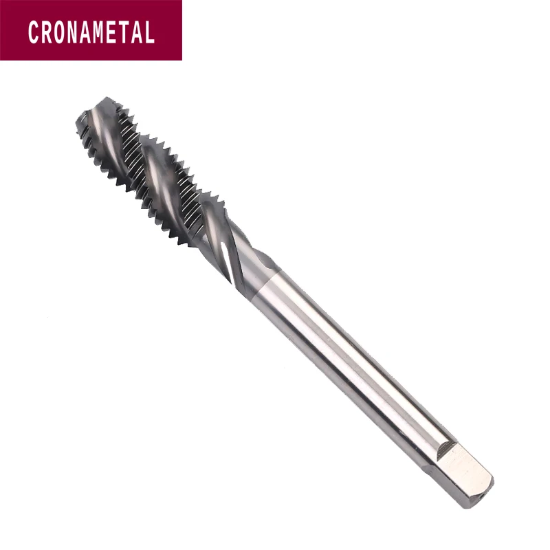 Спиральные канавки CRONAMETAL HSSE Метчик с резьбой TICN M2 M3 M5 M6 M7 M8 M9 M10 M12 M14 M16 M18 M20 |