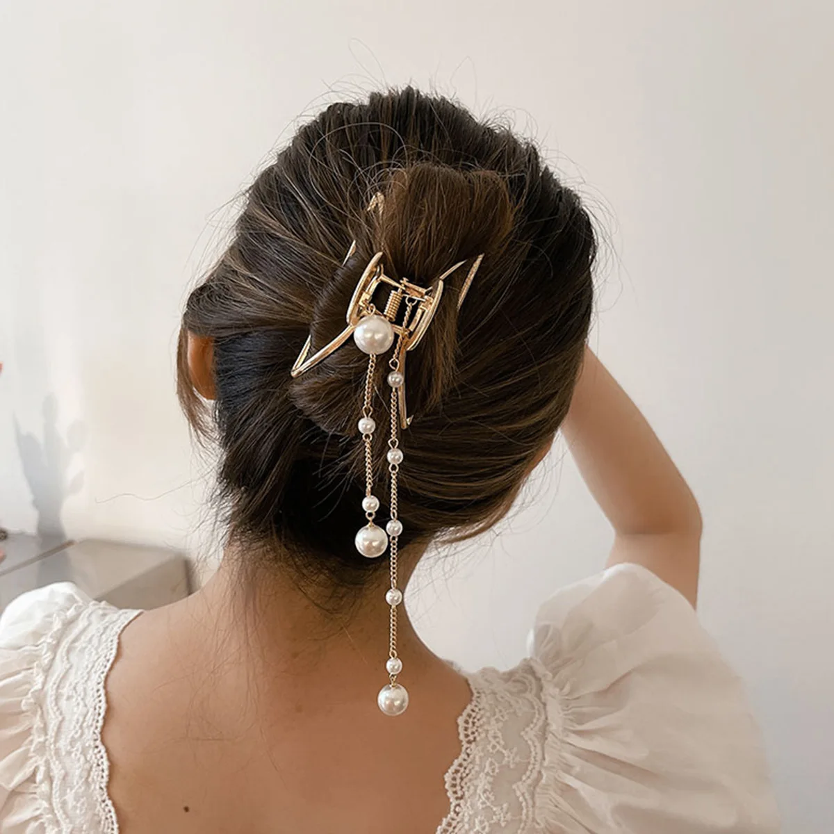 

Задняя часть головы зажим подвеска головной убор расческа задняя расческа аксессуары для волос свадебный аксессуар