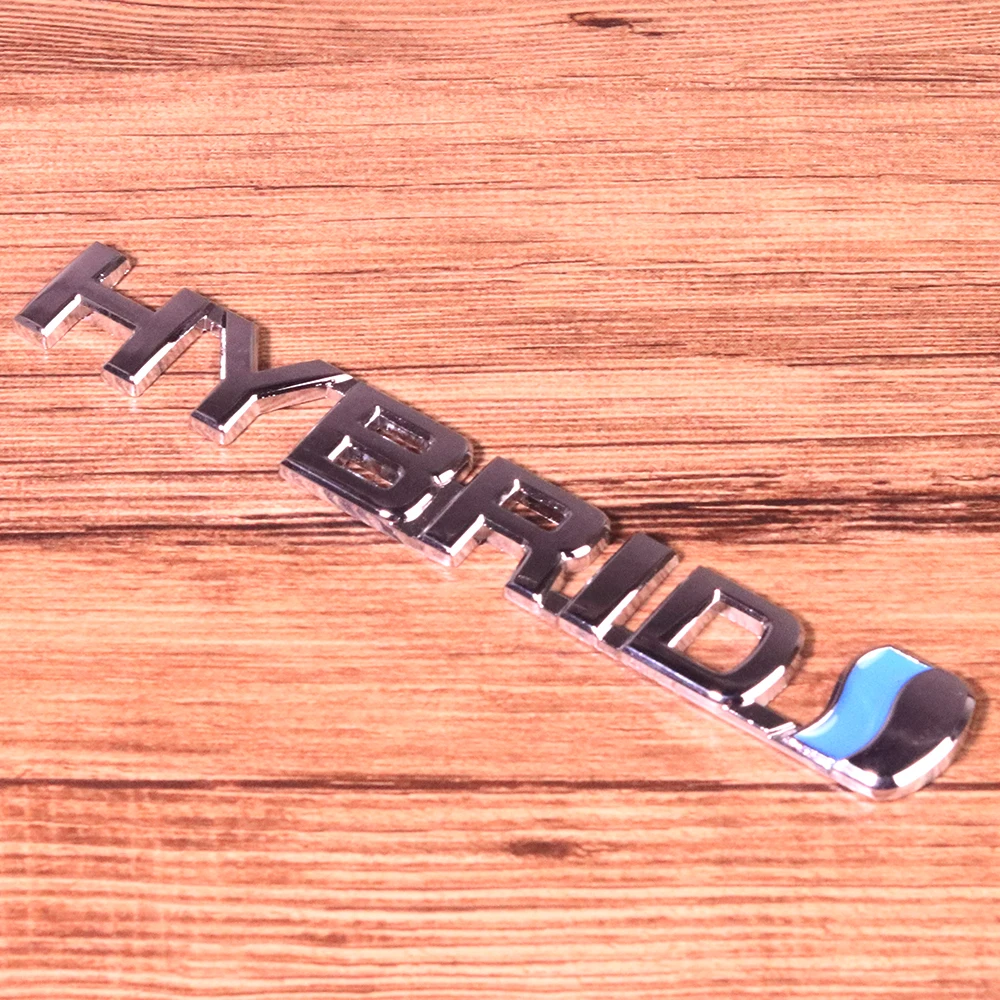 Гибридный логотип наклейка из АБС-пластика автомобильная эмблема переводная