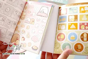 Sumikko Gurashi уголок био действие напечатанный Рисунок мультфильм наклейки украшение для ноутбука Молочная Книга этикетка девушка портативный блокнот