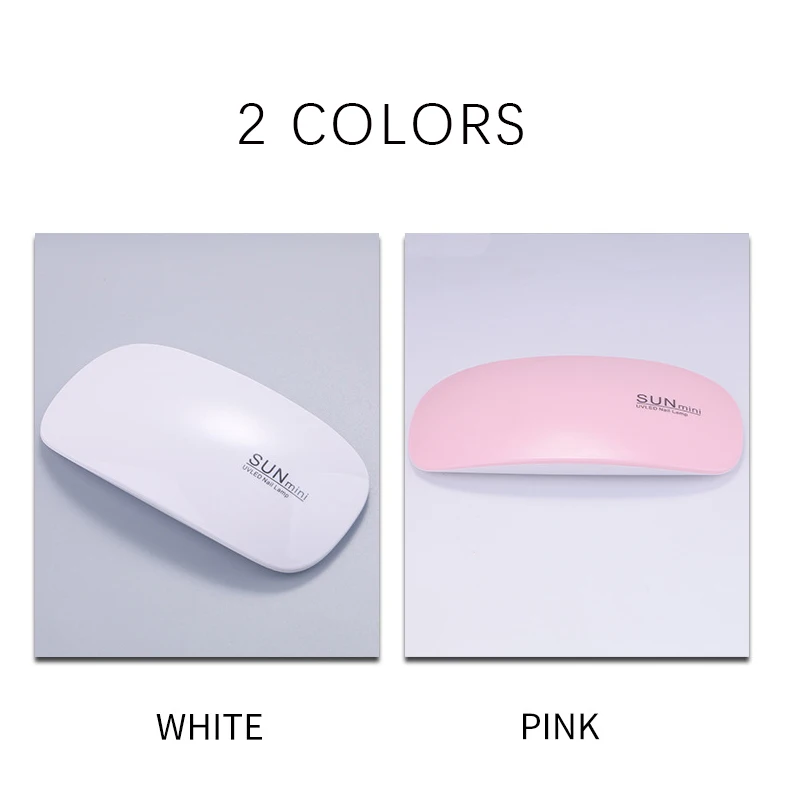 УФ светодиодная лампа для сушки ногтей портативный 6 Вт Портативный USB кабель