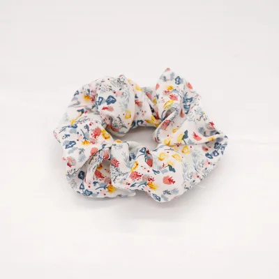 

Floral star point Cotton Intestine Ring Wear fashionable hair accessories everyday Flower headdress