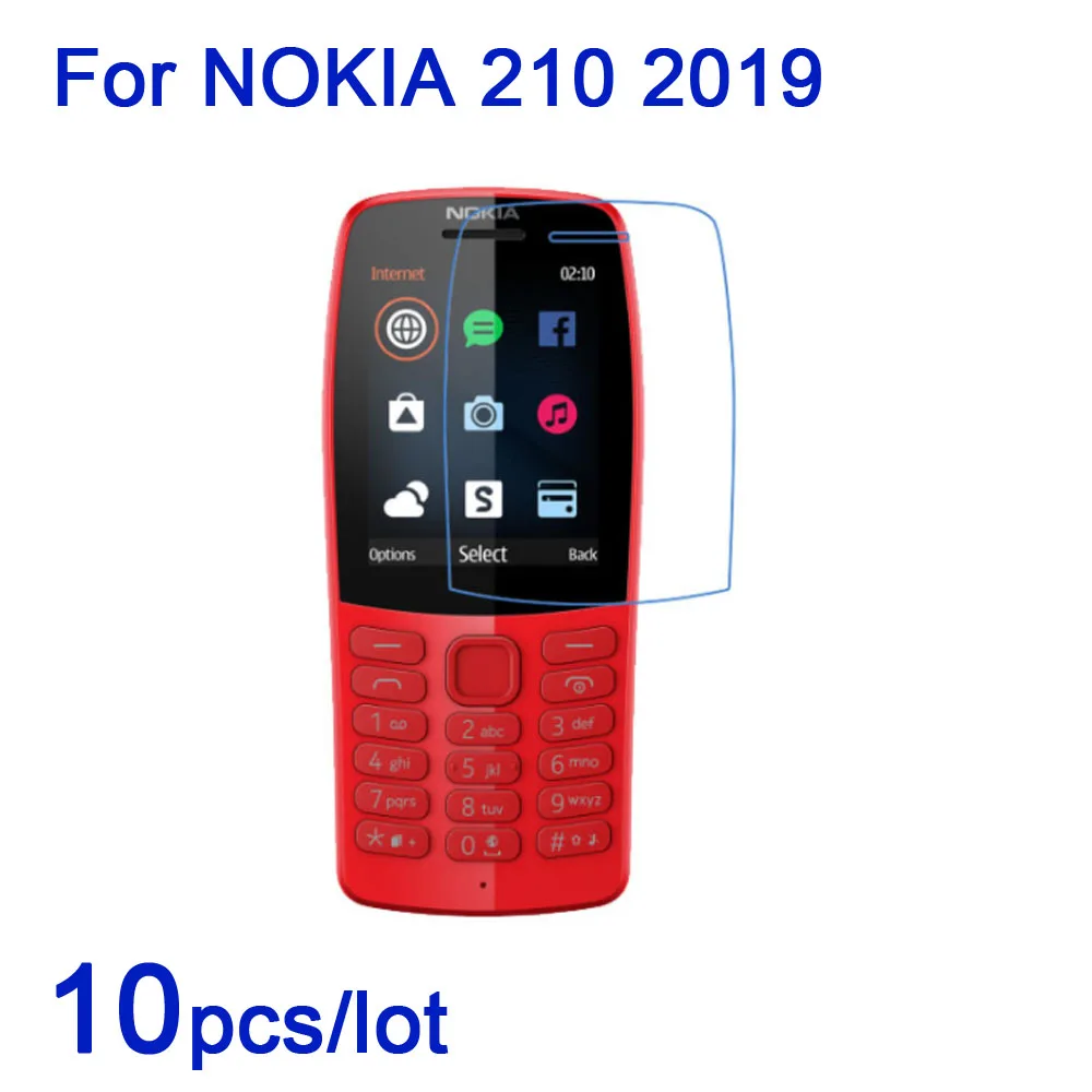 10 шт./лот мягкие Защитные пленки для экрана смартфона Nokia 210 2019